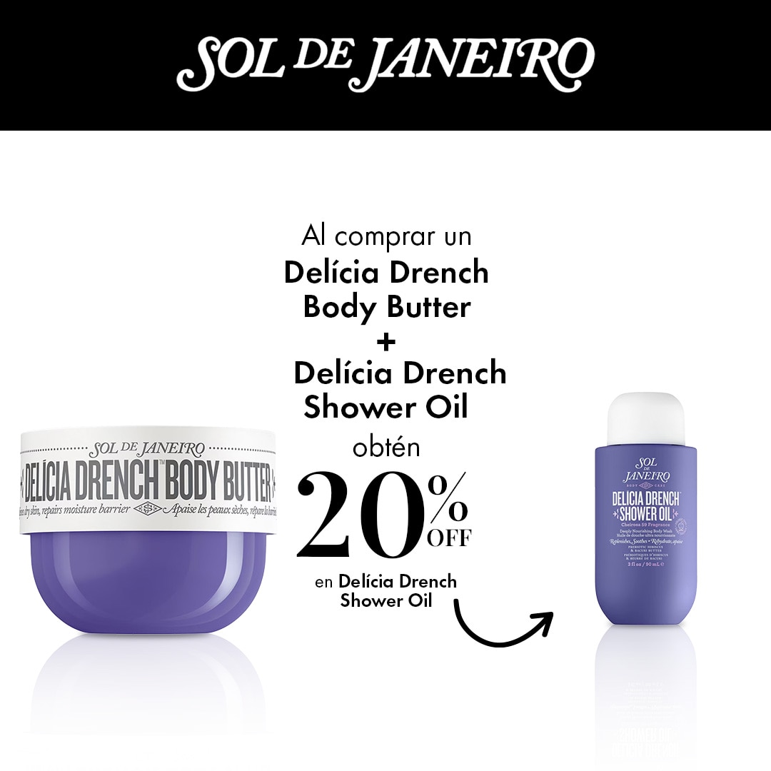 Delicia Drench Shower Bundle